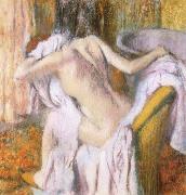 Edgar Degas Female nude oil painting on canvas